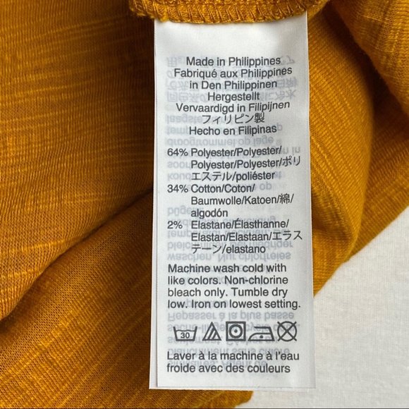 NWT J.Crew Open-Neck Tee - Picture 9 of 9